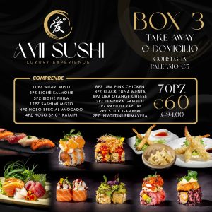 ami sushi palermo box asporto domicilio offerta promozione 3